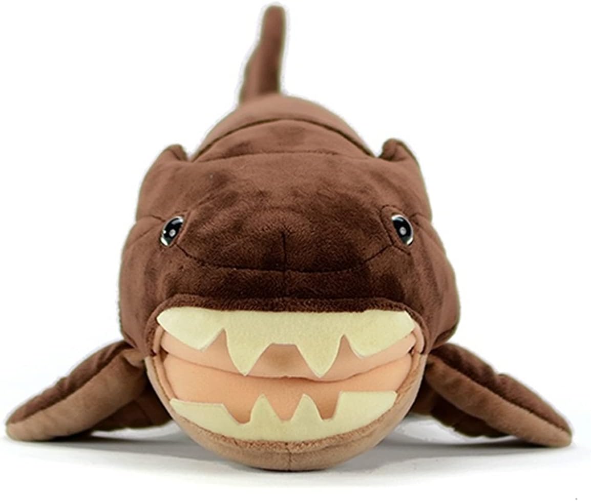 ZHONGXIN MADE Dunkleosteus Plush Toy - Realistic 24" Dunkleosteus Stuffed Animal, Soft Ocean Sea Creatures Plush Toy Gift Collection for Kids