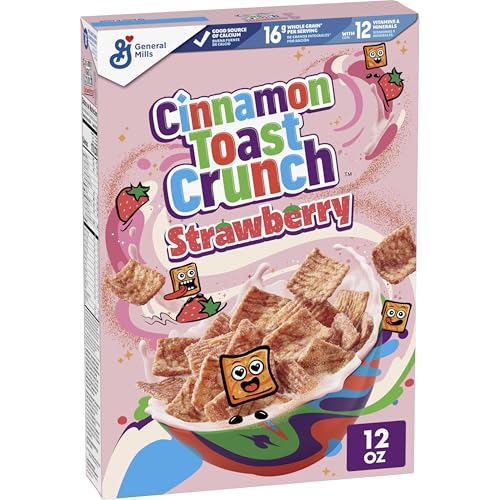 Cinnamon Toast Crunch Strawberry Cereal, 12 oz
