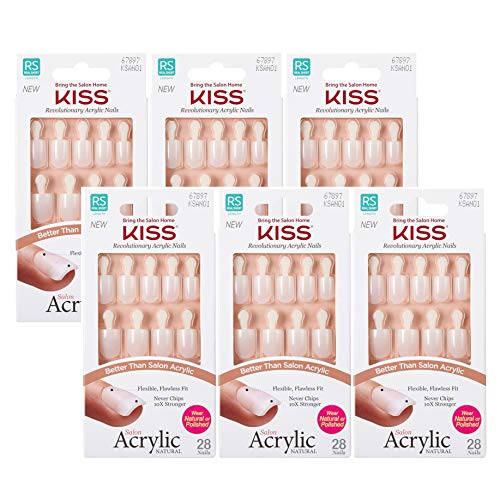 KISS Salon Acrylic Natural Nails