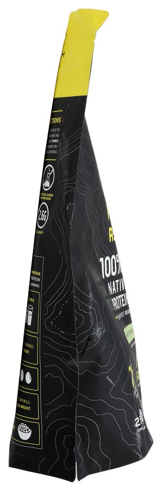 Image of Ascent 100% Whey Protein Powder - Post Workout Whey Protein Isolate, Zero Artificial Flavors & Sweeteners, Gluten Free, 5.5g BCAA, 2.6g Leucine, Military Exclusive, Mint Chocolate Chip 1.7 lb