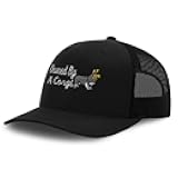 Mesh Cap Hat Embroidered Owned by Pembroke Dog Welsh Corgi Pet Trucker Hats for Men & Women Cotton