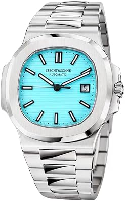 Specht&sohne 40MM Automatic Watches for Men Japan Miyota 8215 Movement Mechanical Watch Stainless Steel Sapphire Crystal 50MWaterproof