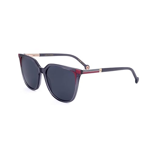 Óculos de Sol Femininos Carolina Herrera com Borboletas Cinza HER 0140/S 07HH/IR 54