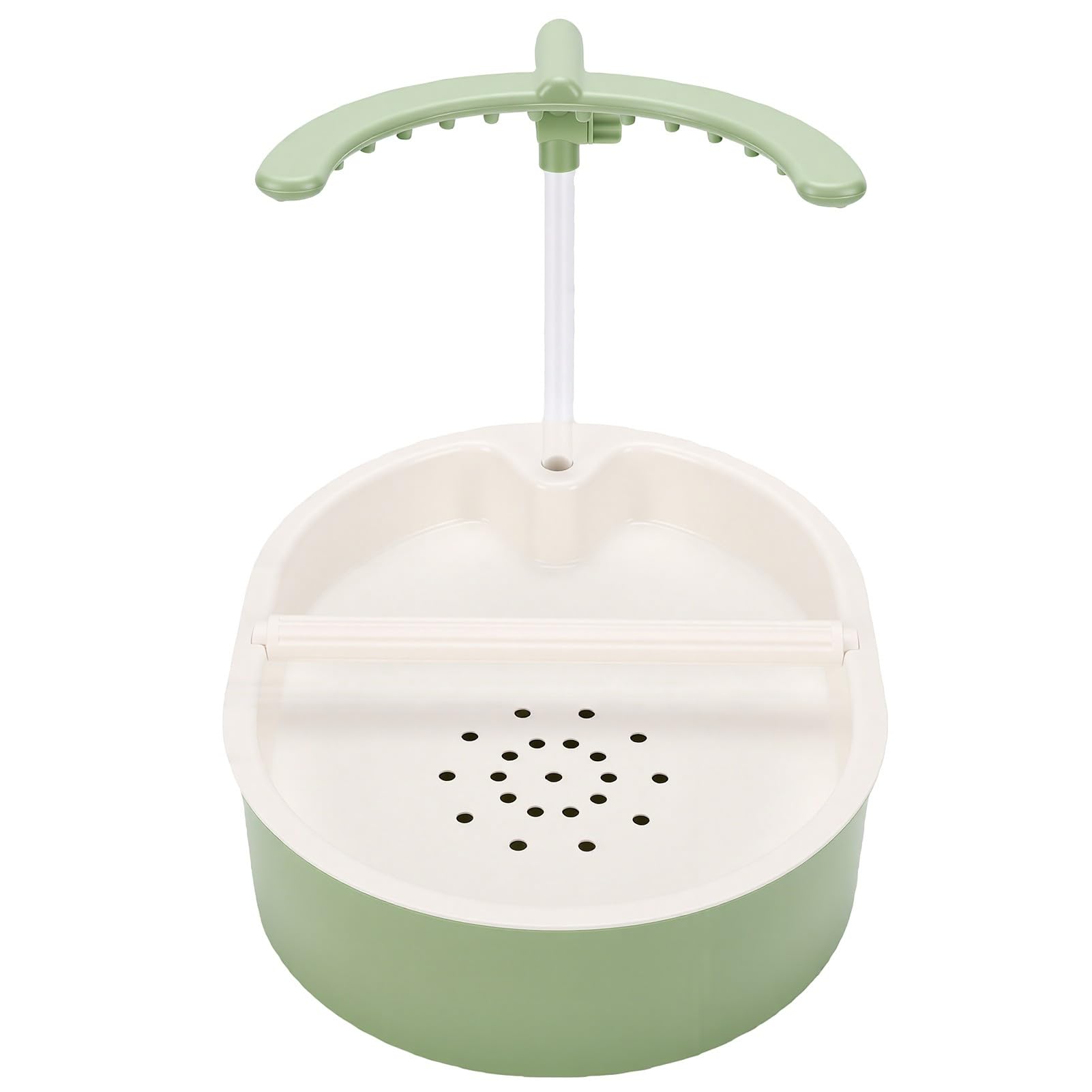 Asixxsix Baignoire pour Perroquets, Double Mode, Circulation d'eau Silencieuse, Douche Automatique pour Oiseaux, pour L'intérieur