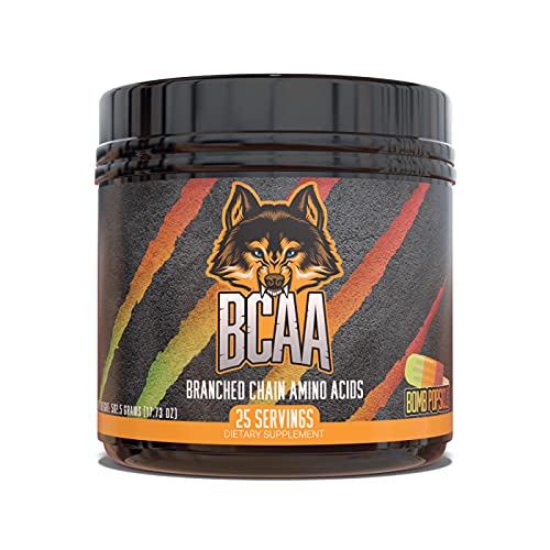 Huge Supplements, Huge Bcaa, Best Bcaa Powder Supplement, Clinically Dosed Branched-Chain Amino Acids, 20.1G Per Serving & 8G Of Bcaa’s, L-Glutamine (Bomb Popsicle, 17.73 Oz.) #TOP11