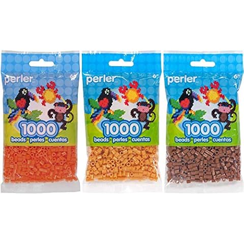 Perler Perlenbeutel 1000 Stück, Mandarine, Honig und Lebkuchen Cover