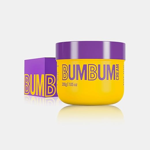 Bumbum Cream Hidratante Corporal, 200g, Suaviza Celulite e Estrias Beleza Brasileira