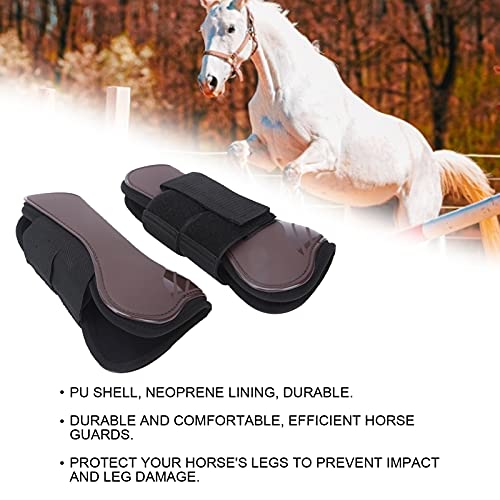 Protetor de Perna de Cavalo, Obstáculo de Leggins de Cavalo Espessado para Absorver o Impacto e Prot