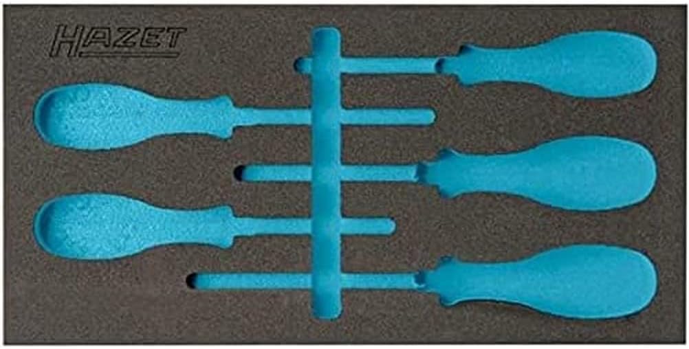 HAZET 163-264L 2-Component Soft Foam Insert - Multi-Colour