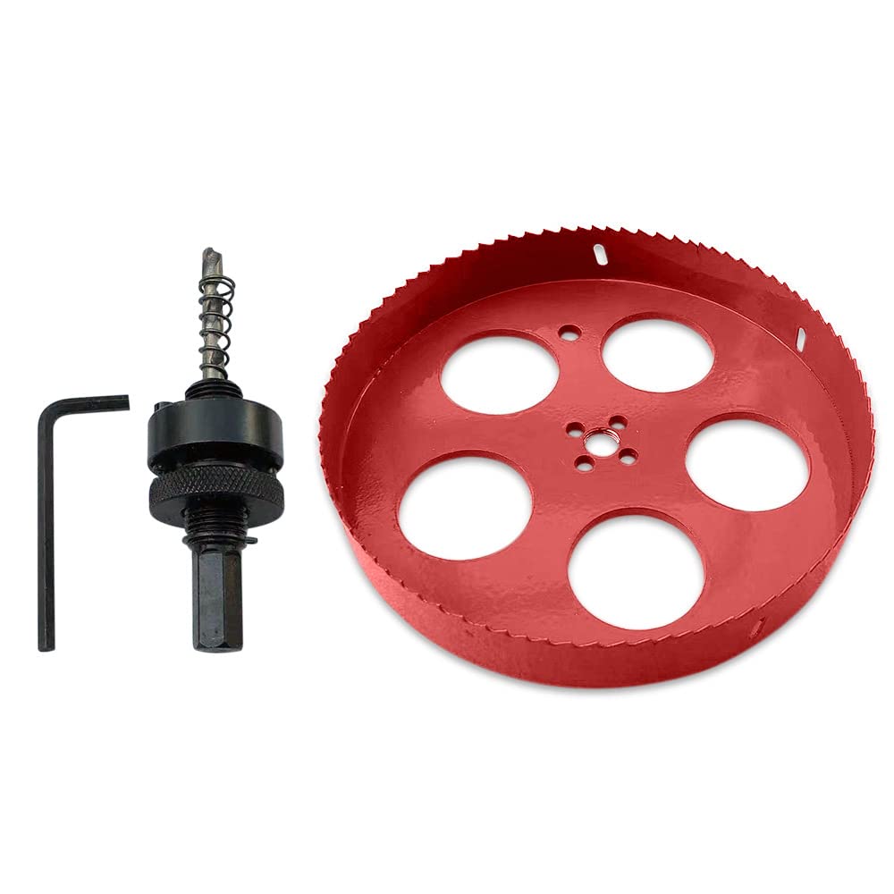 Scie cloche M42 bimetallique 210mm TUNEZ avec foret de centrage pour plaque de platre