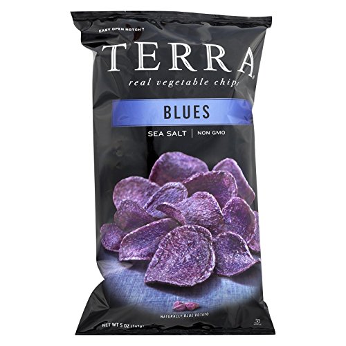 TERRA Blues Chips with Sea Salt, 5 oz. (Pack of 12)