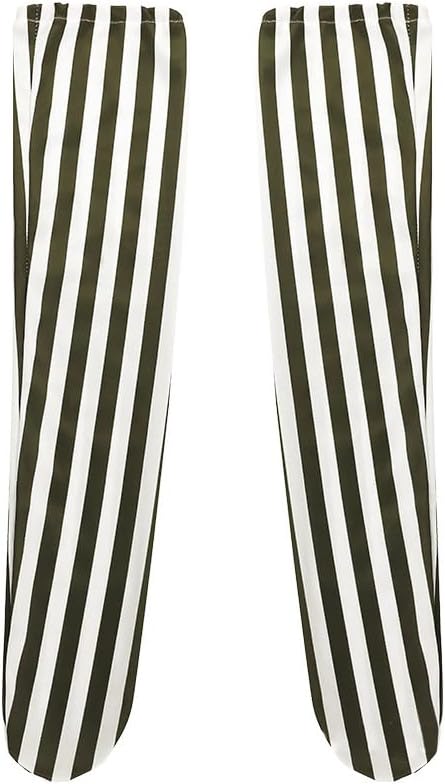 Kids Cosplay Costume Tops Straps Pants Stockings Chocolate Stripe Worker Uniform Set Halloween Cosplay Outfits