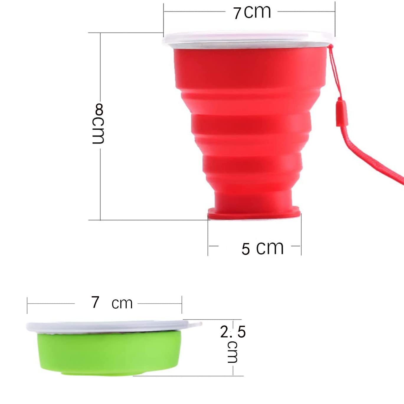 6 Guanti Termici In Silicone Per Tazze Da Caffè - Manicotti Isolanti Riutilizzabili, Antiscivolo E Resistenti Al Calore, Multicolore