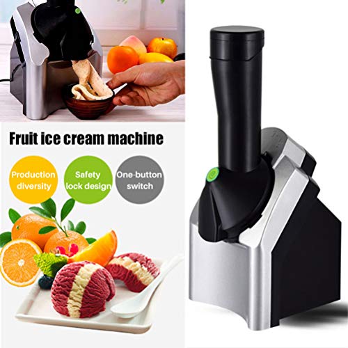Mumaya Máquina de sorvete caseira para frutas e sorvete, máquina eletrônica de iogurte congelado, so