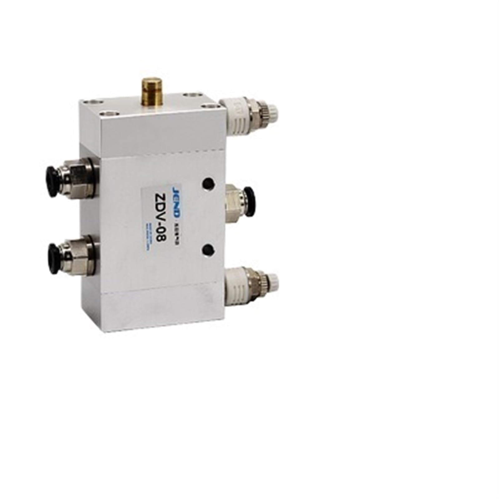 Valve directionnelle à 2 positions et 5 voies ZDV-08 avec raccordement 6mm robuste
