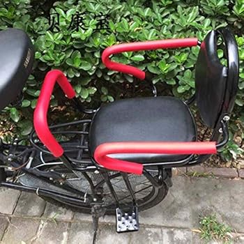 bisiklet cocuk arka koltugu minder ayak dayama seti cocuk tasiyan bisiklet arka koltugu cocuk koltugu kolcakli ve minderli amazon com tr spor ve outdoor