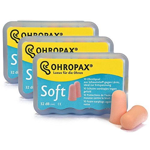 Preisvergleich Produktbild Ohropax Soft Schaumstoff Ohrstöpsel 10 Stück
