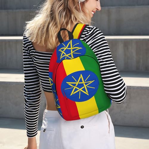 Mochila de mano cómoda para enfermera con estampado de Etiopía 7