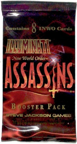 1995 Illuminati New World Order INWO Assassins Illuminati Card Booster Pack 1 pack (8 sheets) (japan import)