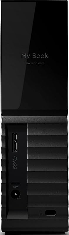 8TB My Book Desktop External Hard Drive, USB 3.0, External HDD with Password Protection and Backup Software - WDBBGB0080HBK-NESN