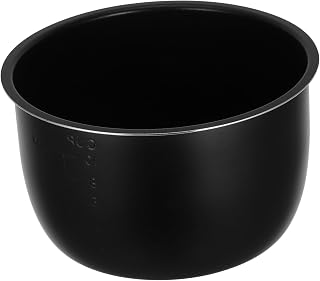 UTHCLO Revestimiento de Olla arrocera Suministro de Cocina eléctrica Olla arrocera reemplazar Revestimiento Olla de Repuesto para Olla arrocera Olla electrica Negro