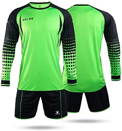 Kelme Boy's Long Sleeve Soccer Shirts, Soccer Shorts, Jersy Uniform Soccer