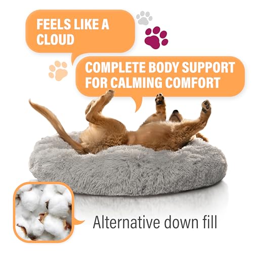 Active Pets Medium Pink Dog Bed for up to 45 lbs, Calming Orthopedic Pet Bedding for Anxiety Relief, Joint Support & Comfort, Washable Dog Furniture by Active Pets - Image 6