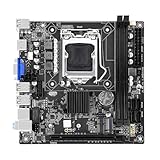 IOIUSKKU Desktop Motherboard Ersatz mit USB0 Anschluss, entwickelt für deutlich verbesserte Leistung und umfangreiche Erweiterungsmöglichkeiten, Gaming Motherboard für Desktop Computer, M.2 NVMe
