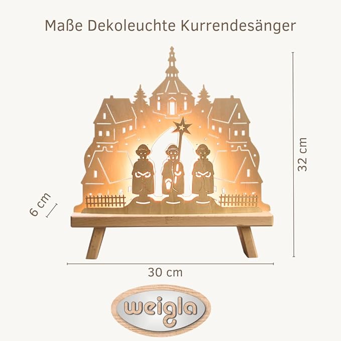 weigla weigla Staande lamp "Kurrendesanger" Ertsgebergte gegarandeerd photo 2