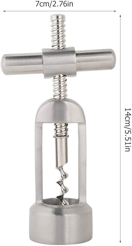 Miniatura 4 de Sacacorchos de vino, sacacorchos, sacacorchos, abrebotellas de vino de acero inoxidable 304 súper grueso
