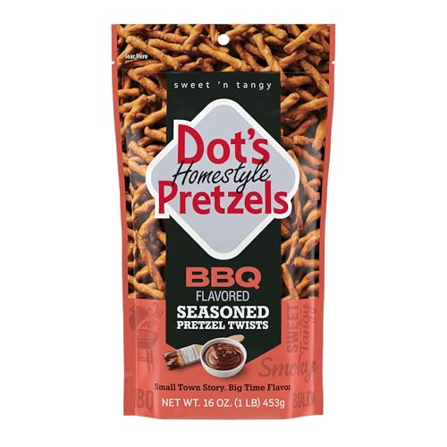 10% coupon - Dot's BBQ Pretzel Twists, 16oz bag