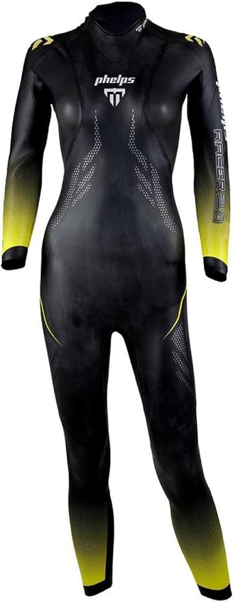 Phelps Racer 2.0 Womens Wetsuit - SS20 - Large - Black