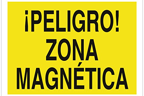 Plimpo Señal Poliestireno 297X210 Mm ¡Peligro! Zona Magnética En Oferta Cofan A08Tpl297210 Señal Poliestireno, 297 X 210 Mm