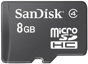 SanDisk microSDHCTM 8GB Memory Card