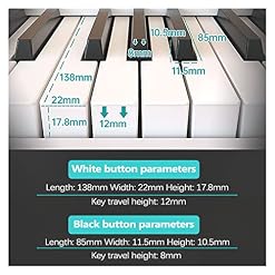 TSTS Piano électrique Pliable Piano Électronique De Piano Portable Portable De Piano Numérique De Piano Pliano 88… - Les Beatles, Paul McCartney, John Lennon, RIngo Starr, George Harrison TSTS Piano électrique Pliable Piano Électronique De Piano Portable Portable De Piano Numérique De Piano Pliano 88… – Image 7