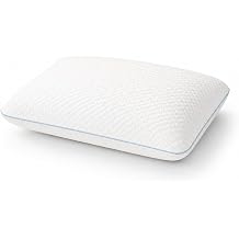 Memory Foam Orthopedic Pillow, High-Density Non-Compressed Foam, Bamboo Blend Cover, Ergonomic Neck Support for Side & Back Sleepers