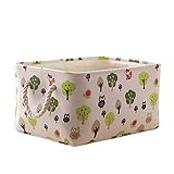 TcaFmac Small Fabric Storage Basket for Gifts Empty,Nice and Sturdy Canvas Storage Organizing Baskets with Baby Boy Gifts for The Baby Shower 12 x 8 x 5 inch