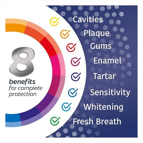 Colgate Total Whitening Toothpaste 100ml X4 - Effectively Removes Surface Stains - 8 Benefits for Complete Protection - View 7