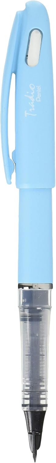 Pentel Tradio Plastic Water-Based Pen, Pastel Color (Pastel Blue)