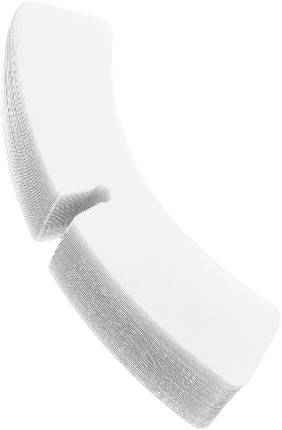 Sewroro Dress Shirt Collar Shaper 100pcs Shirt Collar Support Plastic