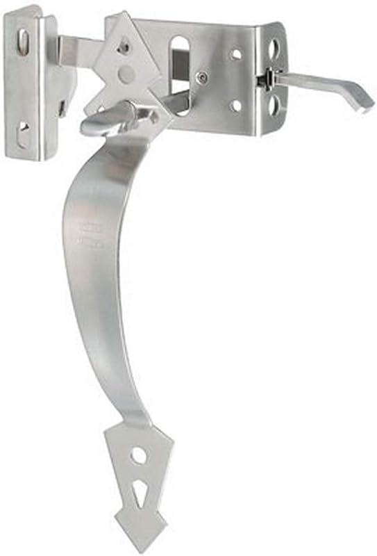 Pestillo de puerta ornamental de acero inoxidable N348-508