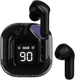 Fone de Ouvido Bluetooth Sem Fio, Estéreo, Leve e Confortável, Microfone Integrado, Bateria de Longa Duração – Compatível com Todos Smartphones (PRETO)