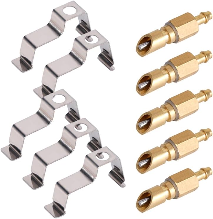 10/20pcs Small Animals Nipple Drinker Automatic Brass Chinchilla Hamster Rodent Mouse Reptile Drinking Waterer Spring Feeders