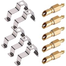 10/20pcs Small Animals Nipple Drinker Automatic Brass Chinchilla Hamster Rodent Mouse Reptile Drinking Waterer Spring Feeders