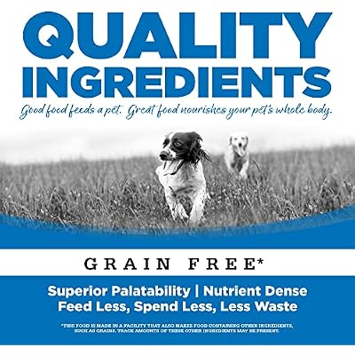 NutriSource Grain Free Dry Dog Food for Large Breeds, Chicken and Peas, 26LB