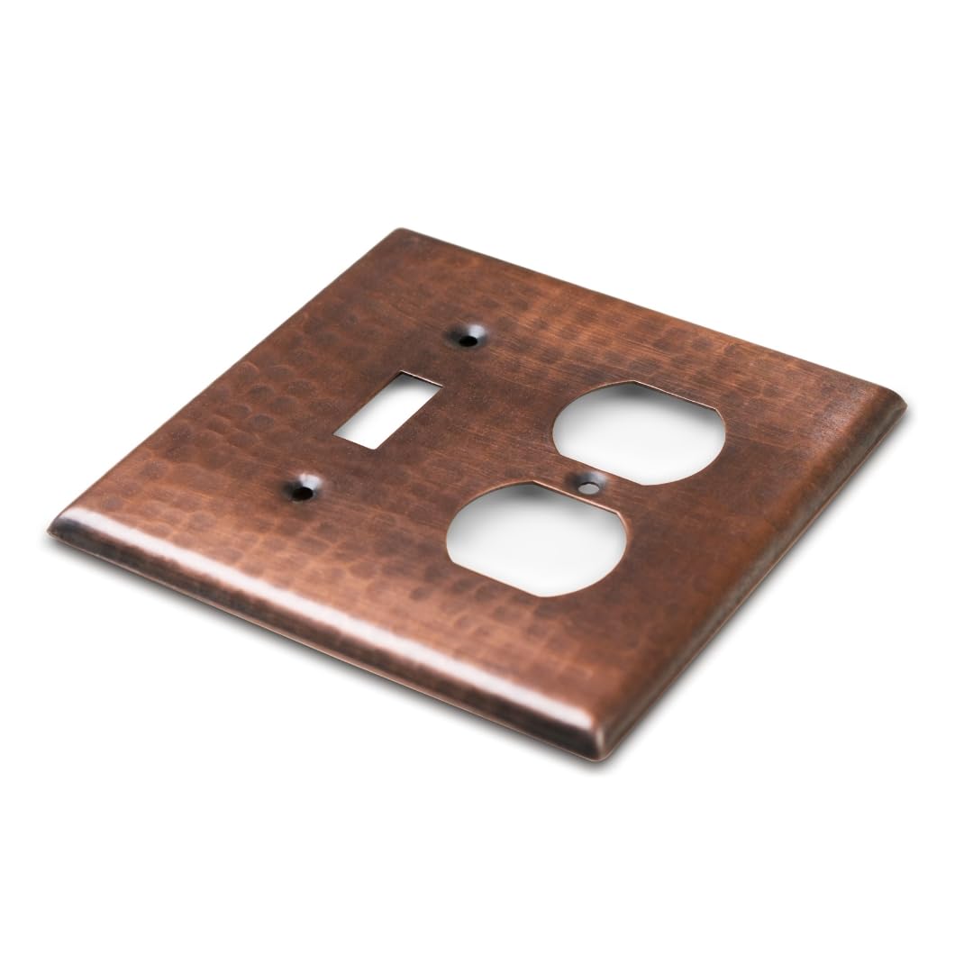 Hand Hammered Copper Wall Plates - Monarch Abode -3