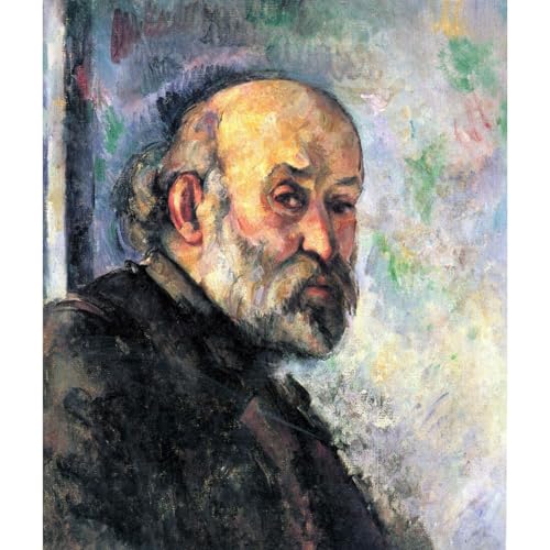 Autoportrait 4 Cezanne impression giclée roulée 61x45.7 cm