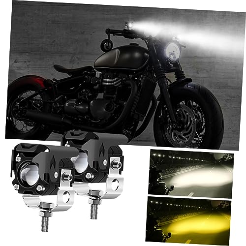 Milisten 6 Pcs Lâmpada De Trabalho Da Motocicleta Luz De Trabalho LED Faróis LED Holofote Luz Extern
