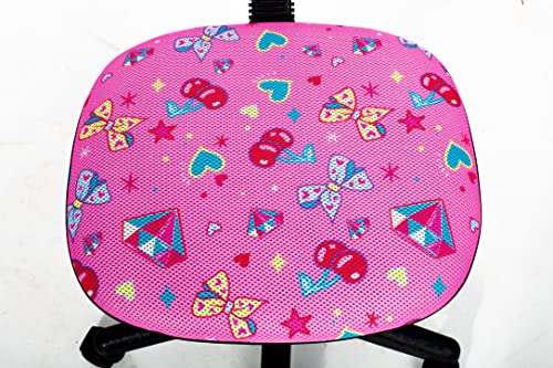 Image of JoJo Siwa Adjustable Swivel Mesh Rolling Desk Chair, for Kids, Teens and Adults