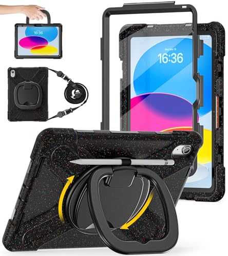 BATYUE Case for iPad (A16) 11th/10th Gen 11''/10.9'' 2025/2022,Carnival